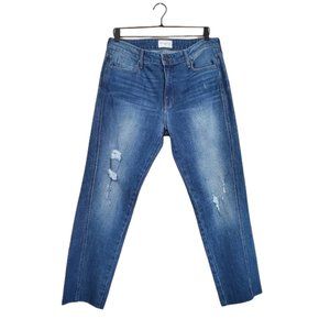 Parker Smith Frayed Hem Blue Jeans 10/30